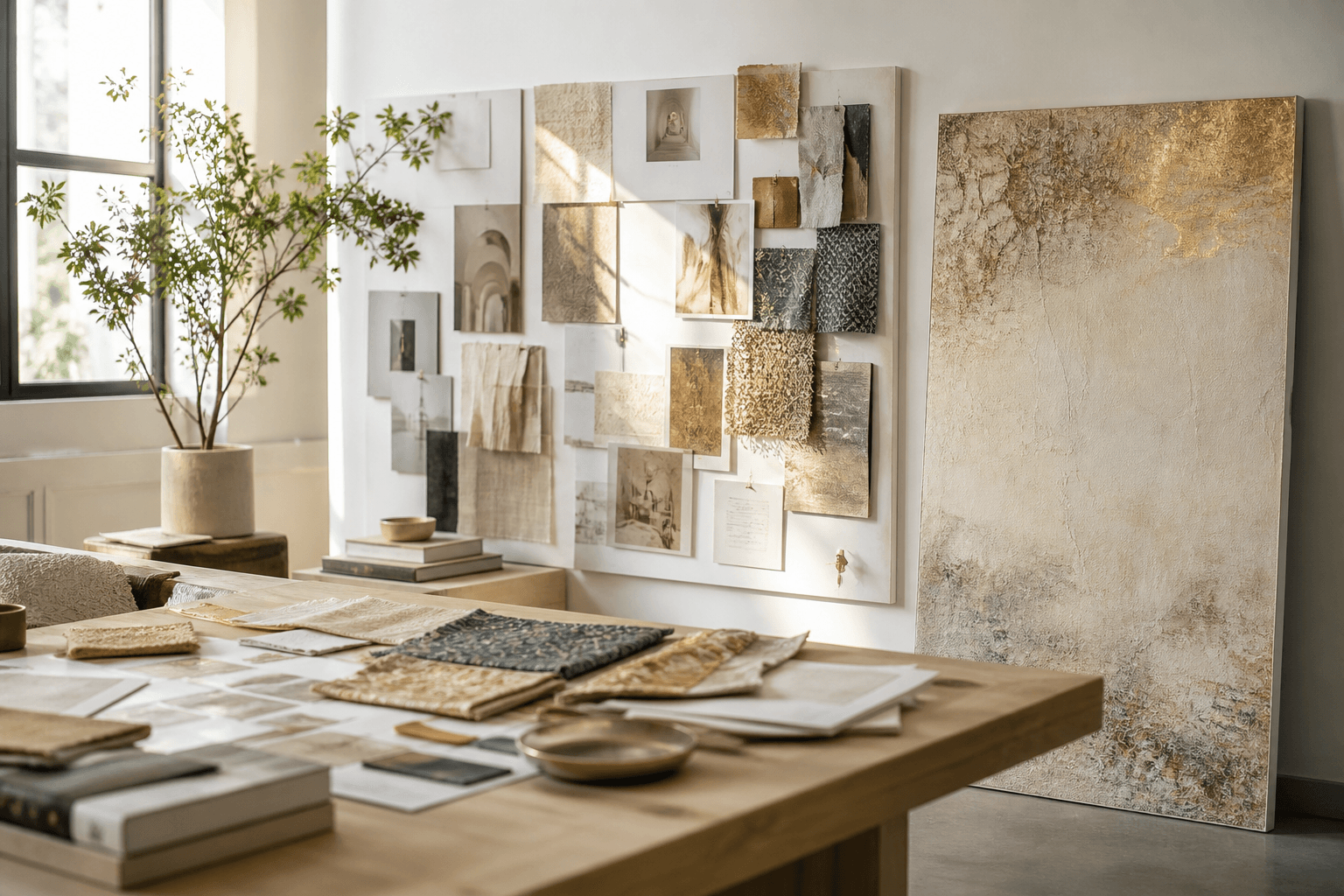 Studio collaboration & material direction